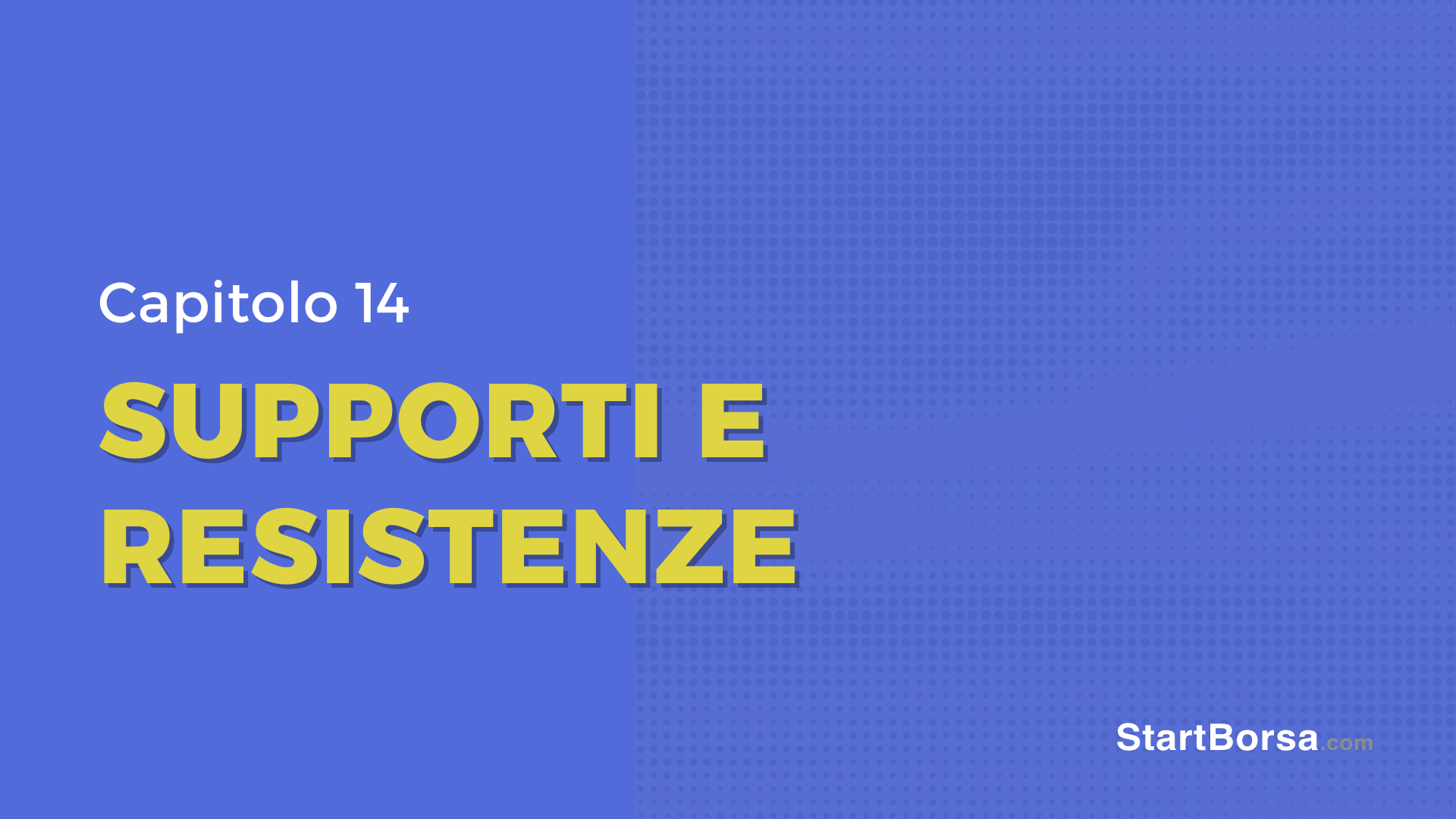 Cosa sono i supporti e le resistenze? [Lezione 14]