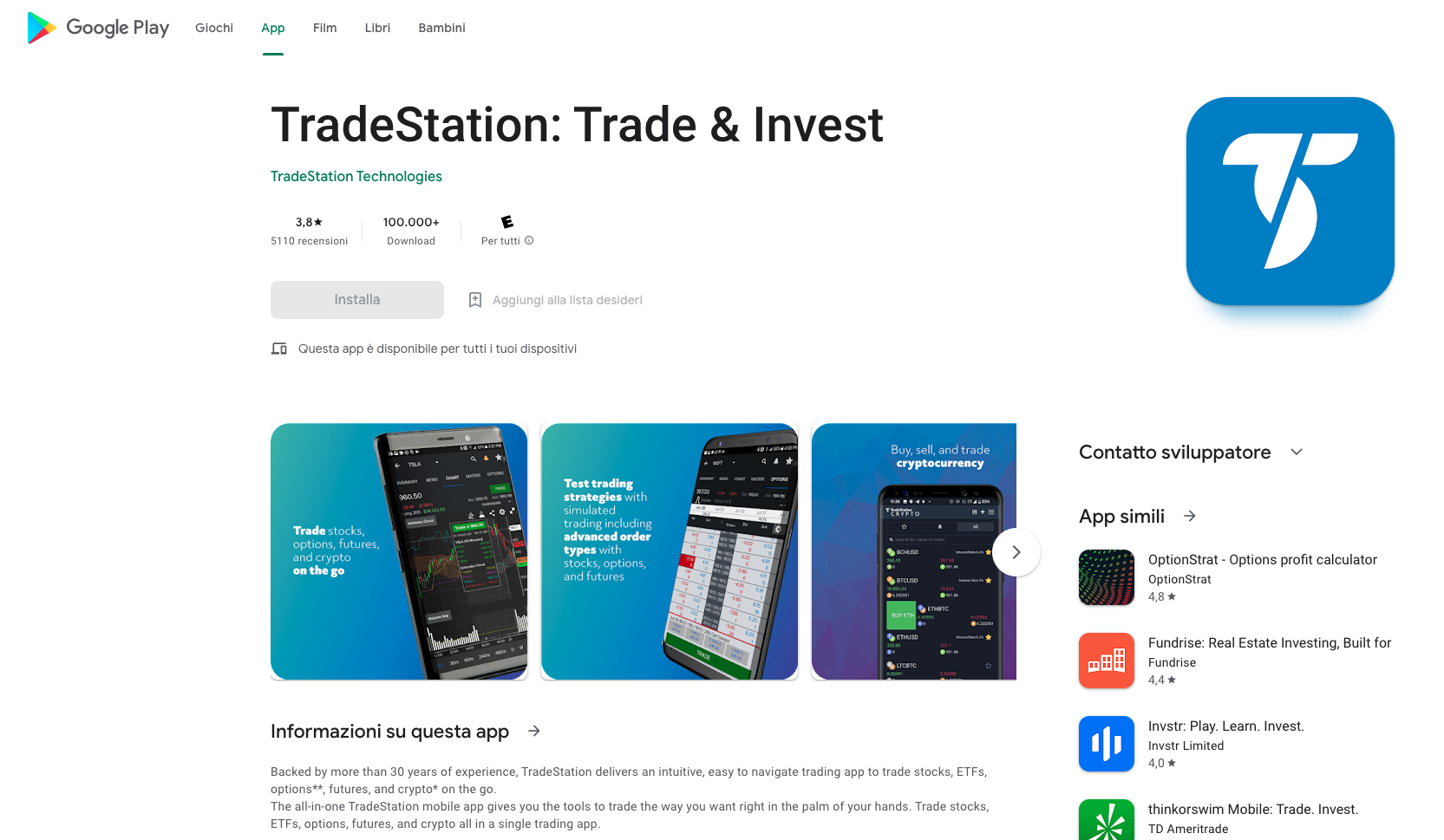 app trading tradestation