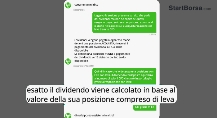 azioni con dividendo etoro cfd