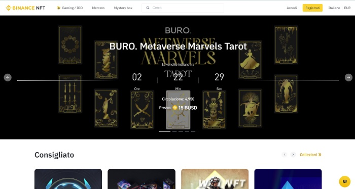 buro metaverso binance