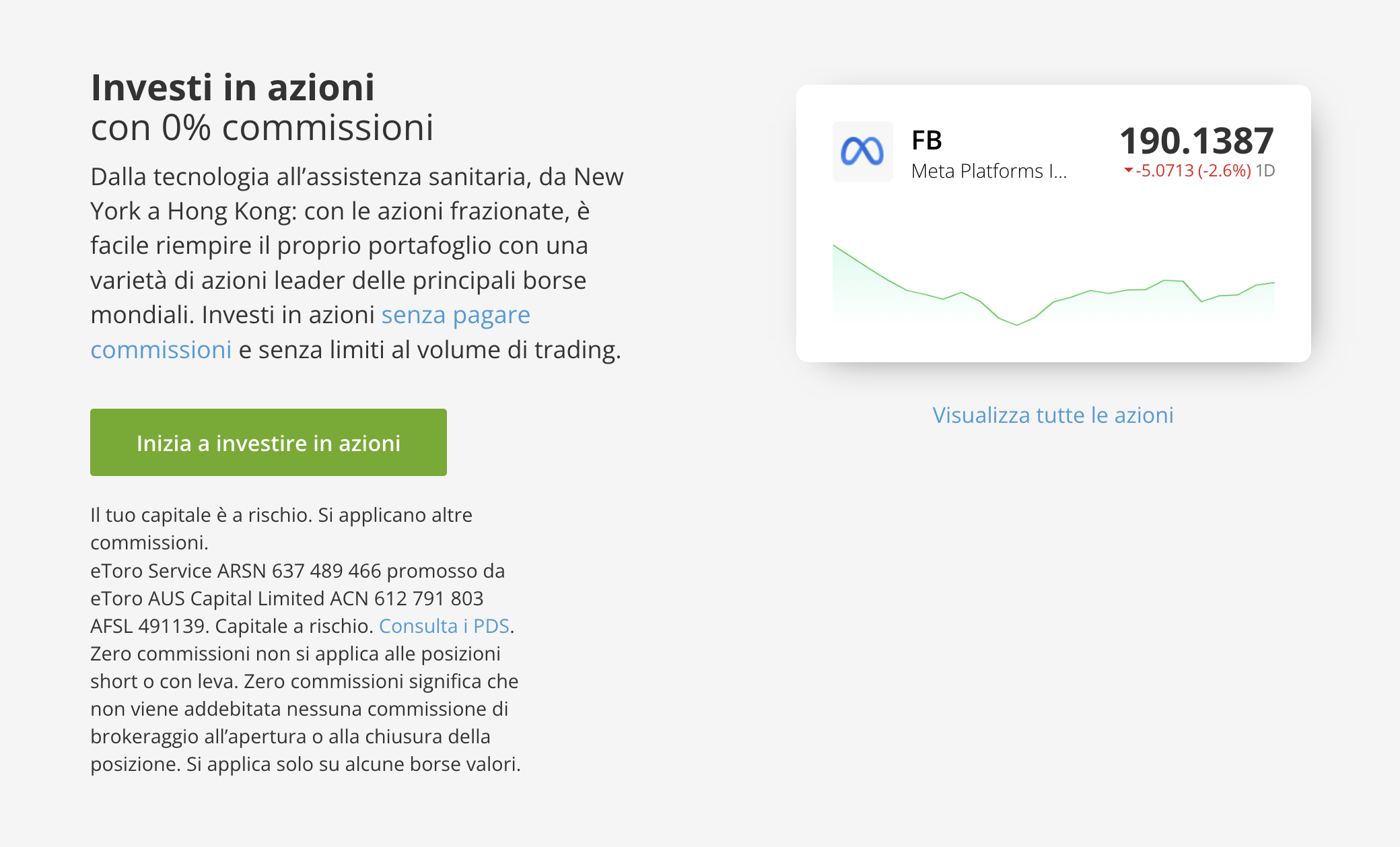investire con profitto in azioni