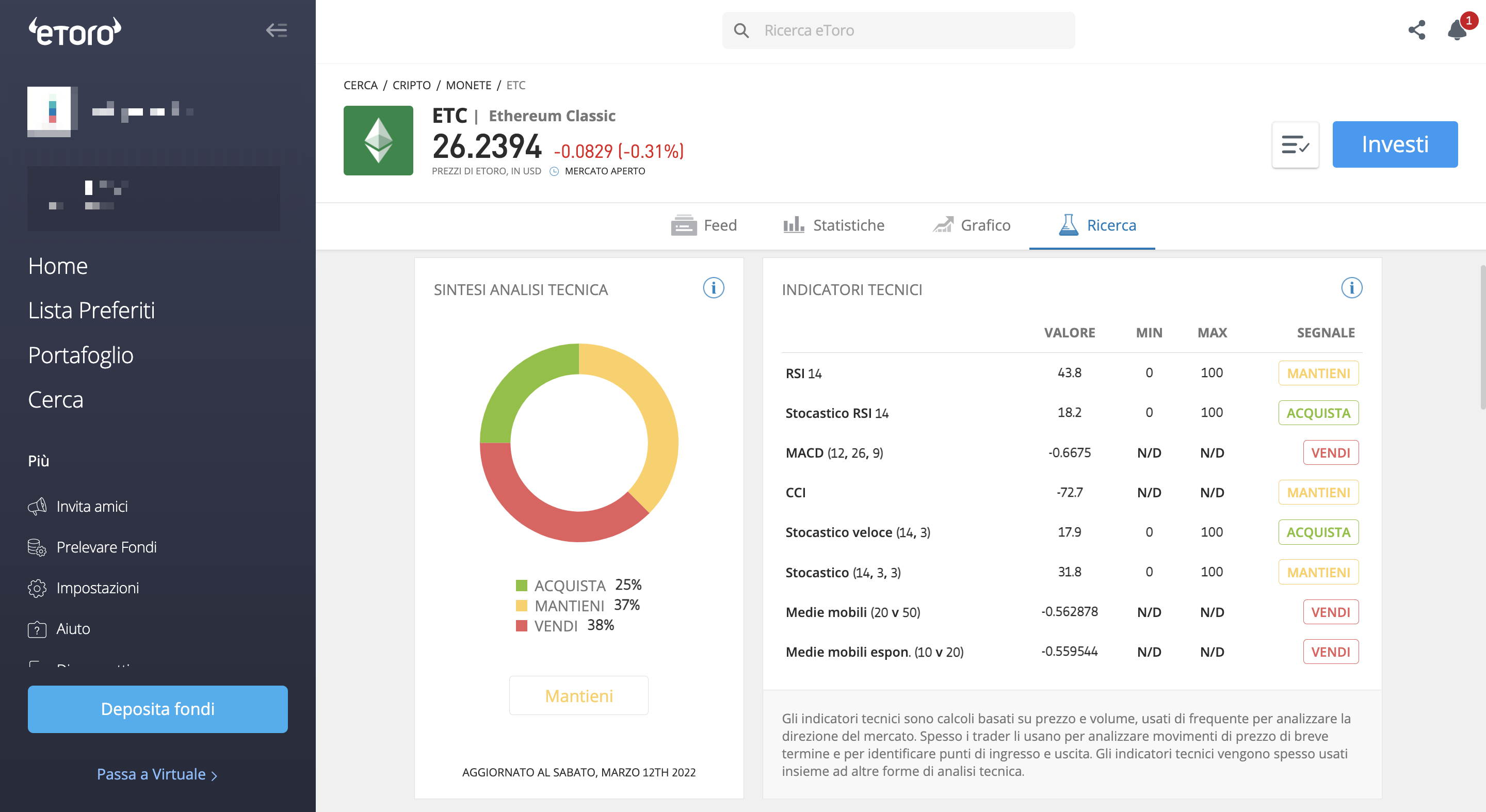 comprare ethereum classic