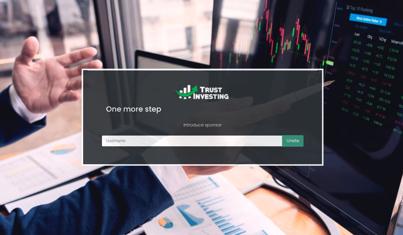 accedere a trust investing