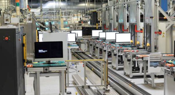 Fabbrica di produzione Apple 