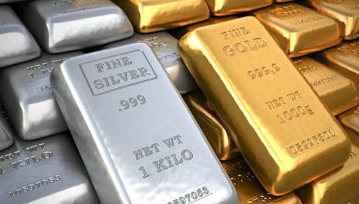 Dati sui prezzi di oro e argento 