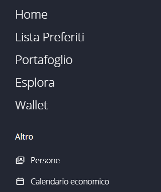 menu eToro webTrader
