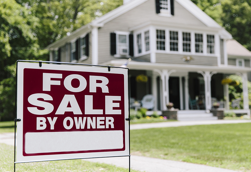Calo delle vendite immobiliari 