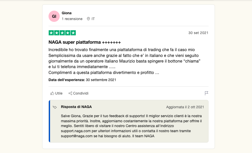 recensione reale naga trader