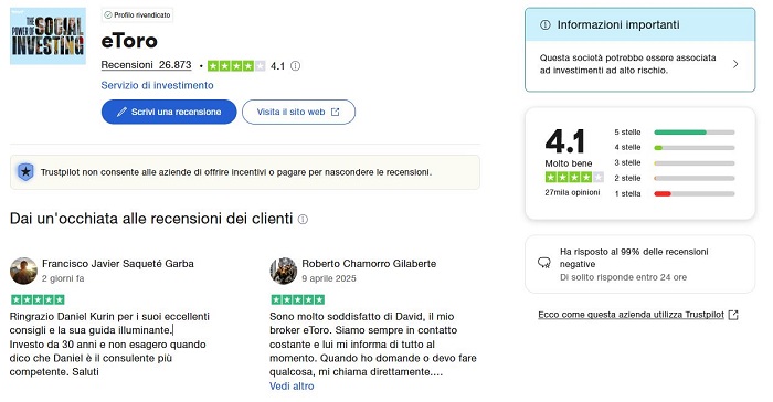recensioni etoro affidabile
