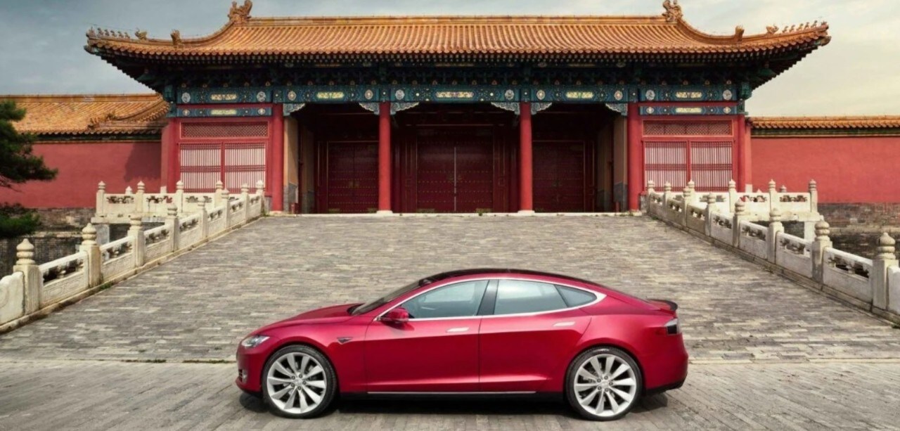 tesla cina